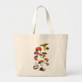 wilde paddenstoelen grote tote bag (Voorkant)