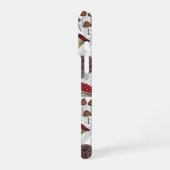 Wilde paddenstoelen iPhone hoesje (Linkerkant)