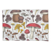 Wilde paddenstoelen kussensloop (Voorkant)