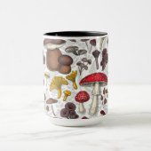 Wilde paddenstoelen mok (Midden)