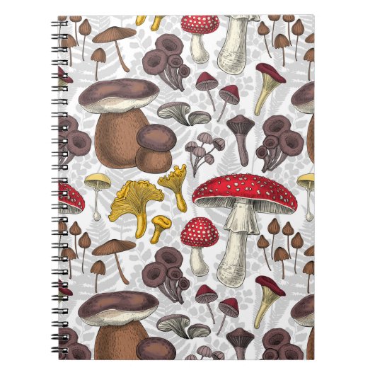 Wilde paddenstoelen notitieboek (Voorkant)