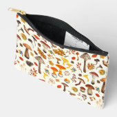 Wilde paddenstoelen op wit etui (Open)