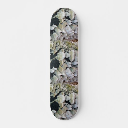 Wilde paddenstoelen persoonlijk skateboard (Voorkant)