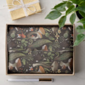 Wilde paddenstoelen, Planten en bessen Tissuepapier (Geschenk)