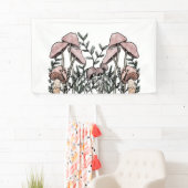 Wilde paddenstoelen spandoek (Insitu)