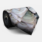 Wilde paddenstoelen stropdas (Opgerold)