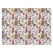 Wilde paddenstoelen tafelkleed (Voorkant (Horizontaal))