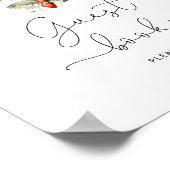 Wilde paddenstoelen tekenen het Poster Gastenboek (Hoek)