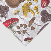 Wilde paddenstoelen tissuepapier (Detail)