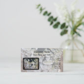 Wilde paddenstoelen visitekaartje (Staand voorkant)