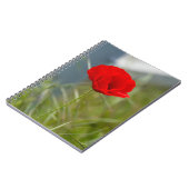 Wilde papaver notitieboek (Linkerzijde)
