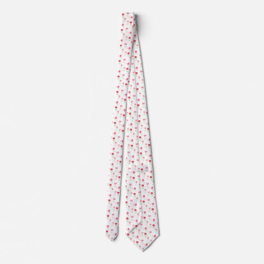 Wilde papaver stropdas (Achterkant)