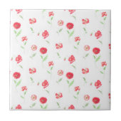 Wilde papaver tegeltje (Voorkant)