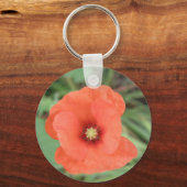 Wilde papaverbloem Sleutelhanger (Voorkant)