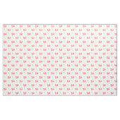 Wilde papaverbloem stof (Yard (91,4 cm))