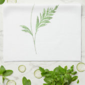 Wilde papaverbloem theedoek (Gevouwen)