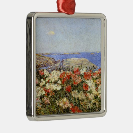 Wilde papavers op de eilanden van Shoals Metalen Ornament (Rechts)