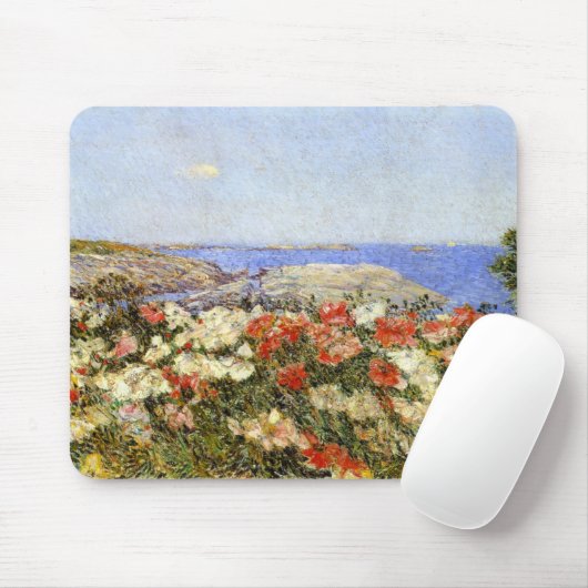 Wilde papavers op de eilanden van Shoals Muismat (Met muis)