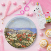 Wilde papavers op de eilanden van Shoals Papieren Bordje (Feest)