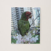 Wilde parrots van Telegraph Hill Legpuzzel (Verticaal)