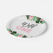 Wilde partij Oerwouden van Borden van papier van é Papieren Bordje (Gekanteld)