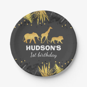 Wilde partij Oerwouden van Borden van papier van  Papieren Bordje