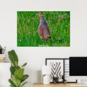Wilde Patrijs Poster (Thuiskantoor)