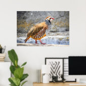 Wilde Patrijs Poster (Thuiskantoor)