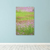 Wilde peen (Daucus carota) in groei Canvas Afdruk (Insitu (Houten vloer))