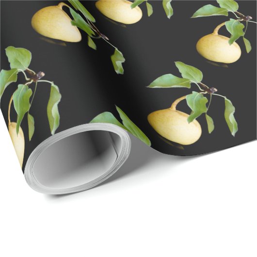 Wilde peren cadeaupapier (Rol Hoek)