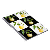 Wilde peren patroon notitieboek (Rechterzijde)