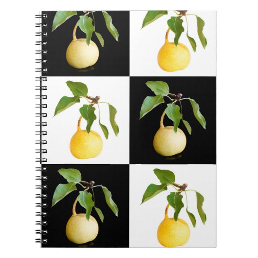 Wilde peren patroon notitieboek (Voorkant)