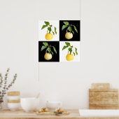 Wilde peren poster (Keuken)