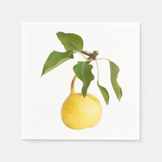 Wilde peren servet (Voorkant)
