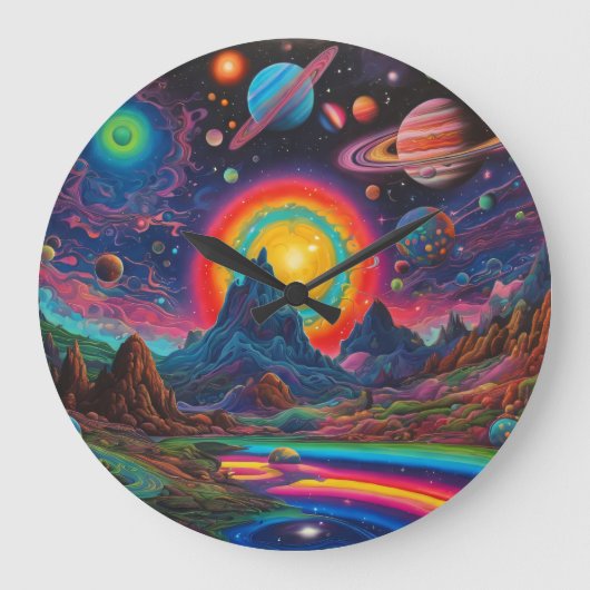 Wilde planeten 2 grote klok (Voorkant)