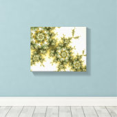 Wilde Plant - Mandelbrot Fractal Art Canvas Afdruk (Insitu (Houten vloer))