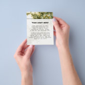 Wilde Plant - Mandelbrot Fractal Art Flyer (Hand)