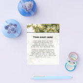 Wilde Plant - Mandelbrot Fractal Art Flyer (Enkel)