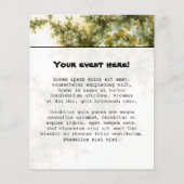 Wilde Plant - Mandelbrot Fractal Art Flyer (Voorkant)