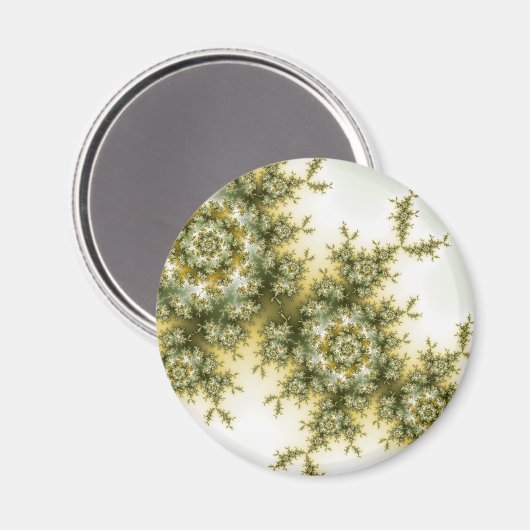 Wilde Plant - Mandelbrot Fractal Art Magneet (Voorkant / Achterkant)