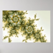 Wilde Plant - Mandelbrot Fractal Art Poster (Voorkant)