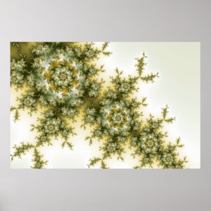 Wilde Plant - Mandelbrot Fractal Art Poster