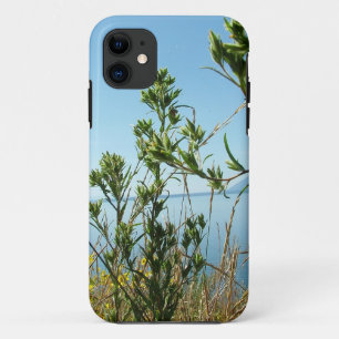 Wilde planten en bloemen aan de oever van het meer Case-Mate iPhone case