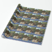 Wilde plattelandsdieren cadeaupapier (Uitgerold)