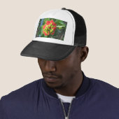 wilde Poinsettia Trucker Pet (In situ)