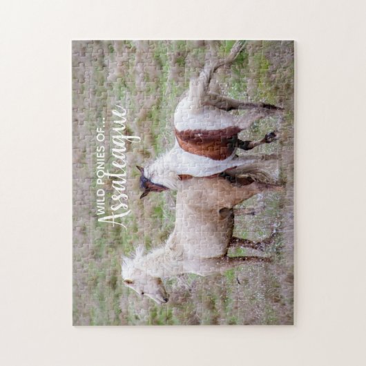 Wilde Ponies of Assateague Legpuzzel (Verticaal)