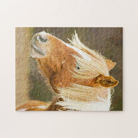 Wilde Ponies West Virginia. Legpuzzel (Horizontaal)