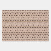 Wilde Pony op Tan Horse Lover Inpakpapier Vel (Voorkant 2)