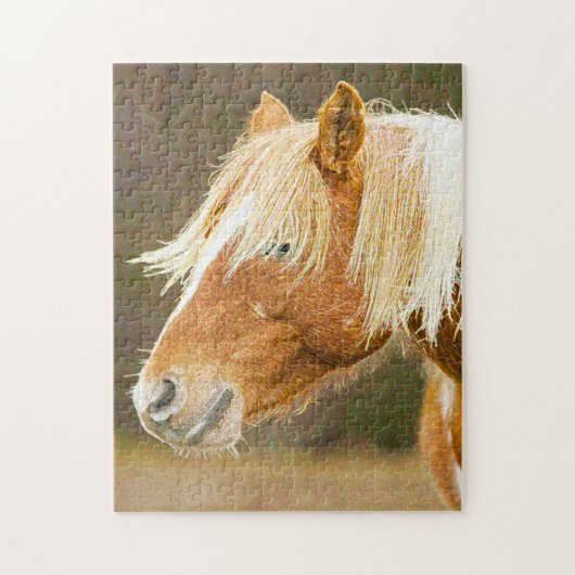 Wilde Pony's West Virginia. Legpuzzel (Verticaal)