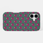 wilde pop iPhone 16 hoesje (Achterkant horizontaal)